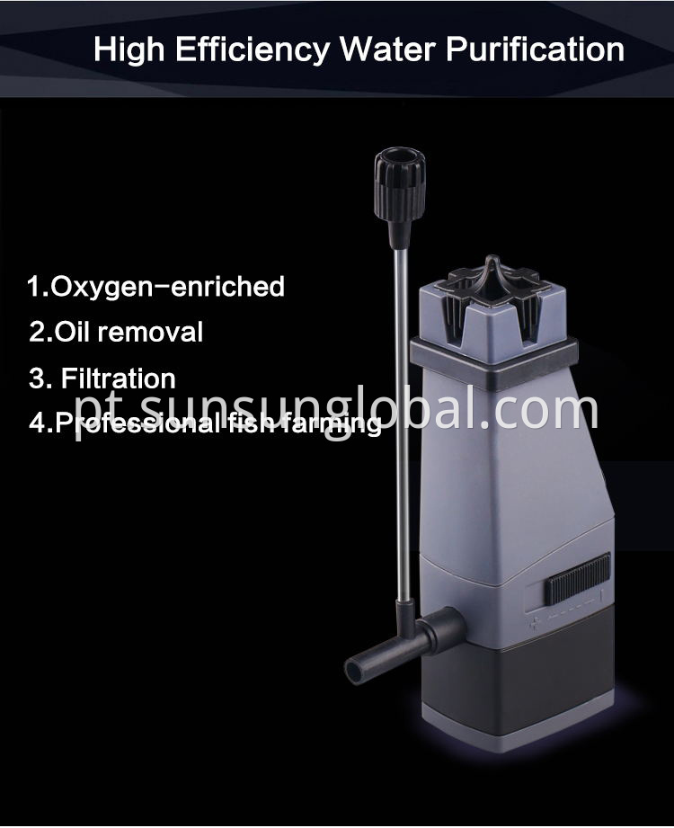 Bomba de água Sunsun Mini Petrol Surface Skimmer